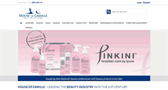 Desktop Screenshot of houseofcamille.com